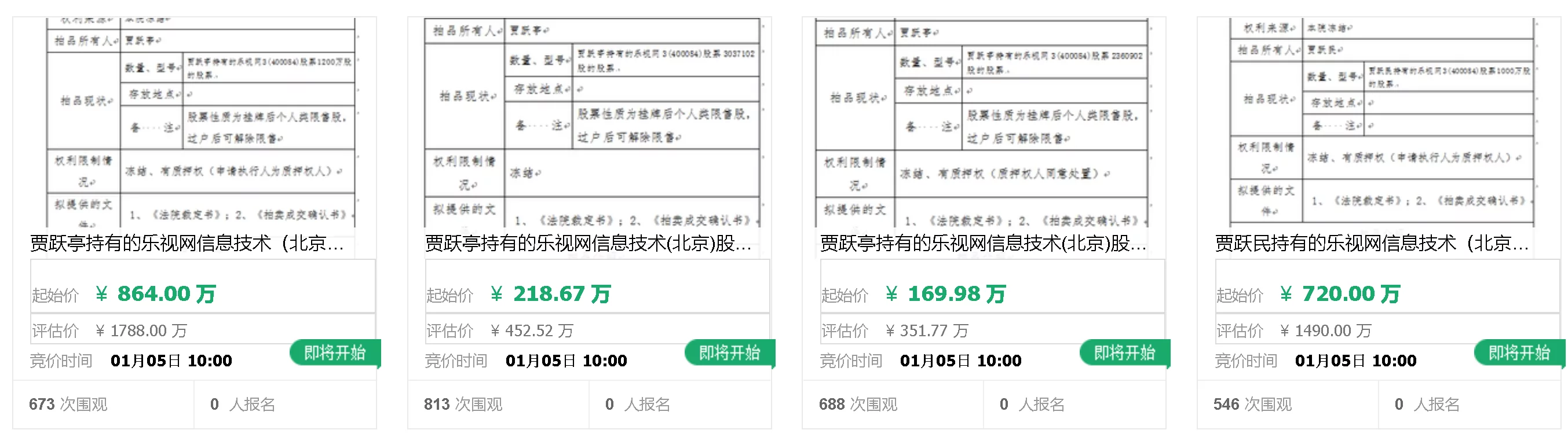 卖完大楼卖股票！贾跃亭资产将被拍卖：法拉第未来成最后救命稻草