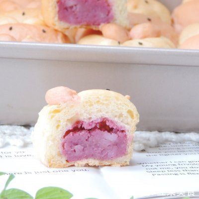 山药|#奈特兰草饲营养美味#可爱的小兔子面包