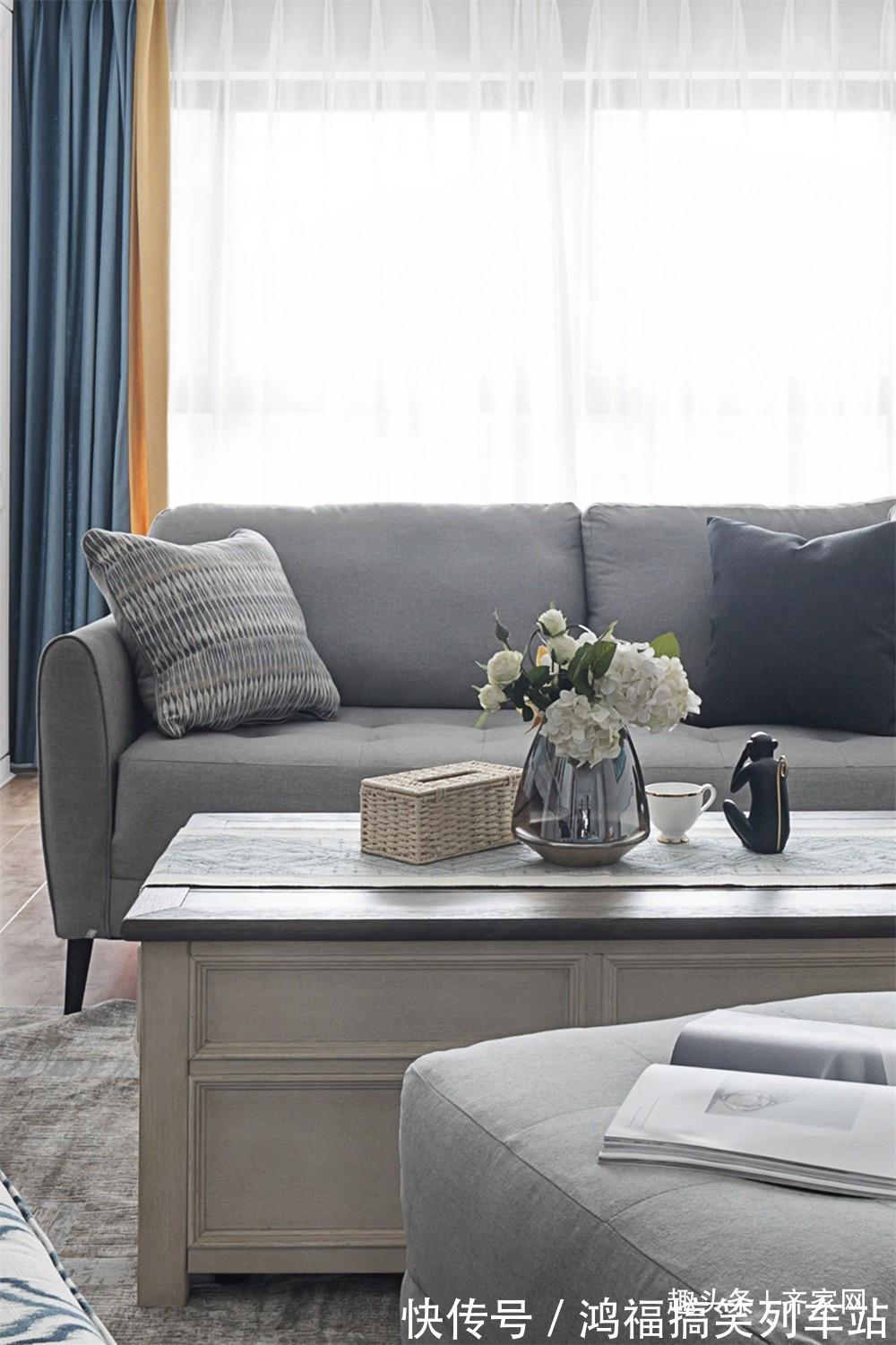 装饰画|136平美式轻奢,卧室金属球形吊灯,洗手间镜柜设计,创意又实用