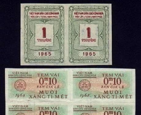 计划经济|罕见的各种越南“粮票”:特殊时期的计划经济,衣食住行用各种票