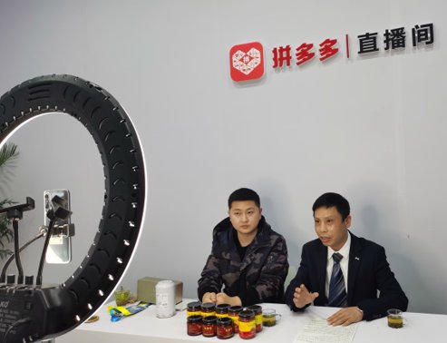 湖北省农博会|拼多多“家乡好物直播”走进湖北省农博会