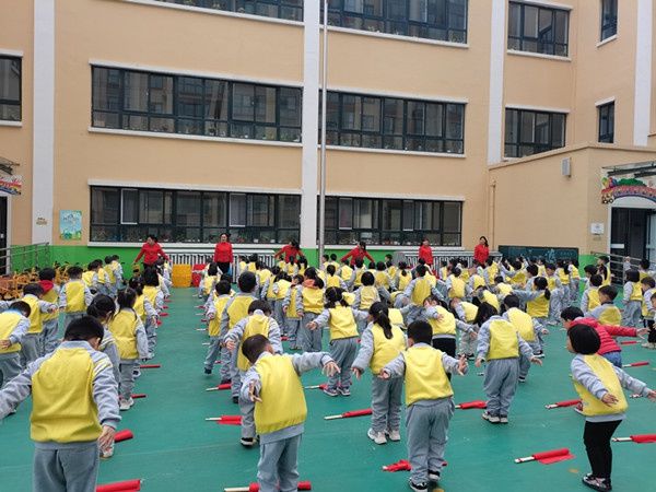 教师队伍|[市直一幼二分园] 快乐早操 健康成长