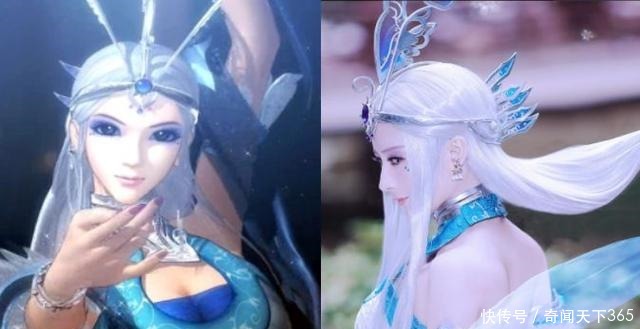 神级《秦时明月》cosplay，雪女高还原，吹爆御姐大司命