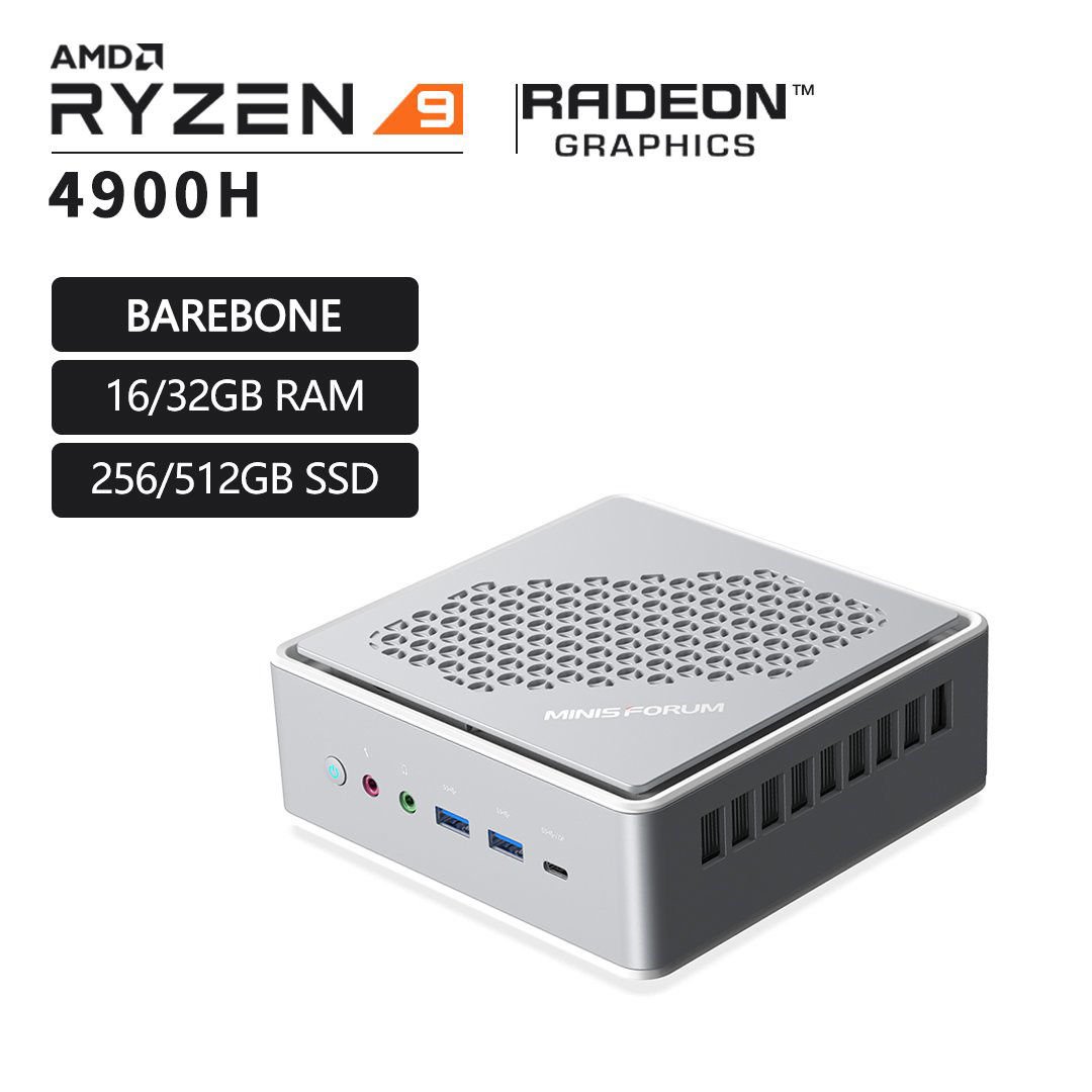 主机|Minisforum 推出 HM90 迷你主机：3211元起，AMD R9-4900H 处理器