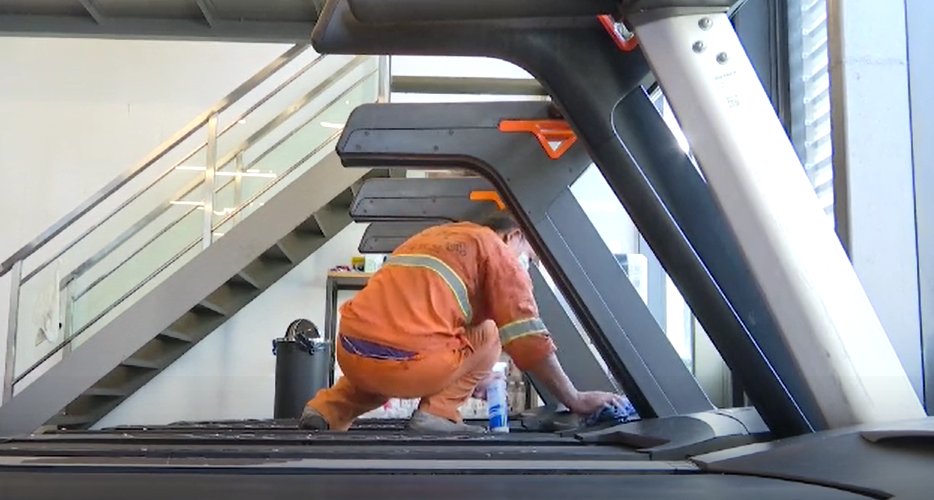 徐师傅|这位环卫大叔有点“潮”工作之外每天坚持健身一小时