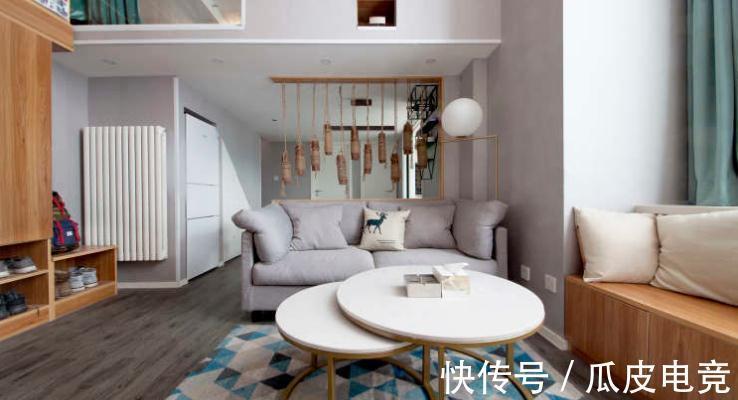 储物柜|小复式这样安排储物空间,瞬间提升空间感,时尚又大气