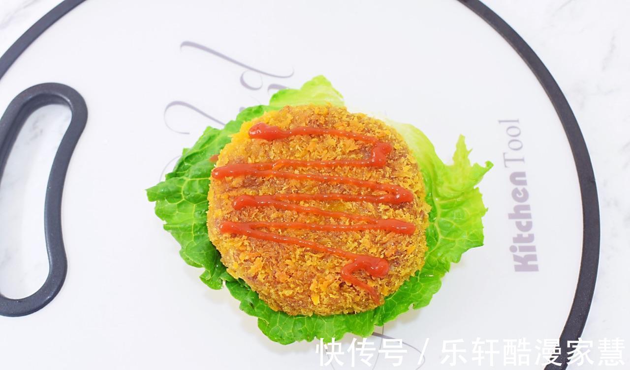 沙拉酱|在家做猪排汉堡包，好吃又美味，可口又健康