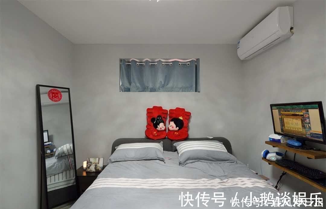 婚房|小夫妻20万打造48㎡婚房，卧室隔出次卧，客餐厨空间共用，牛！