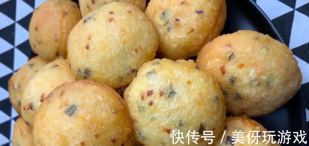 早餐饼最简单的做法，不揉面不发面，香酥诱人咸香适中