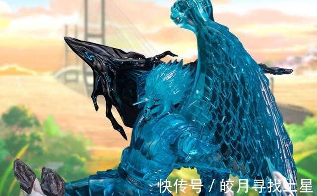 火影|卡卡西须佐能乎的手办,铠甲与千鸟酷炫,身边还有2个神威
