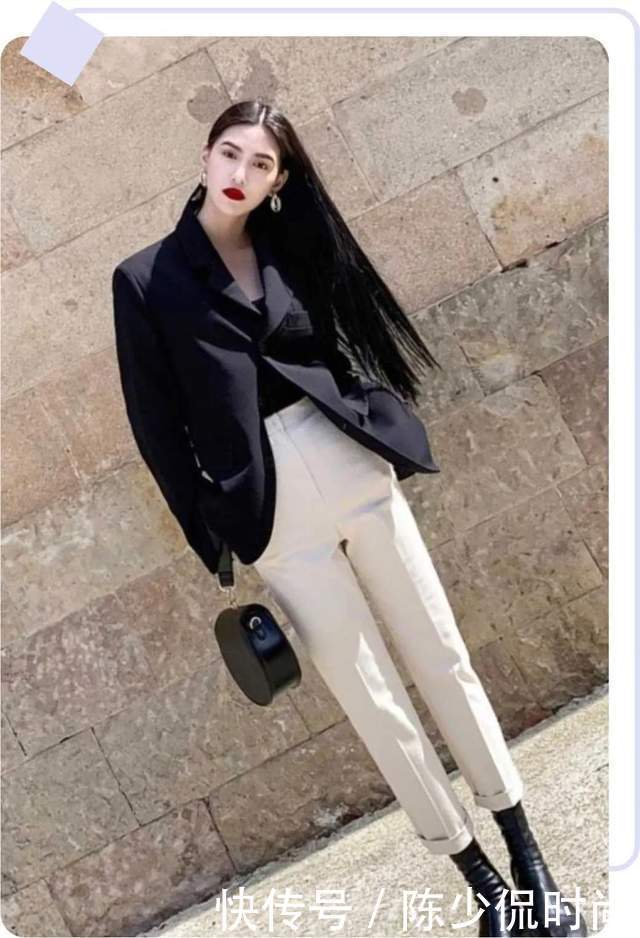 韩国|韩国时尚博主穿搭:高个子女生值得借鉴,小个子也能学到穿得显高