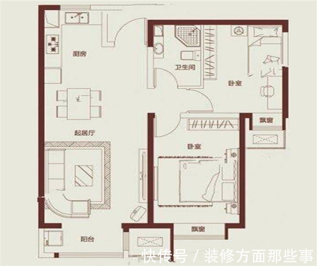 墨绿色|89平北欧风仿若自带纯净空气,清新而纯粹