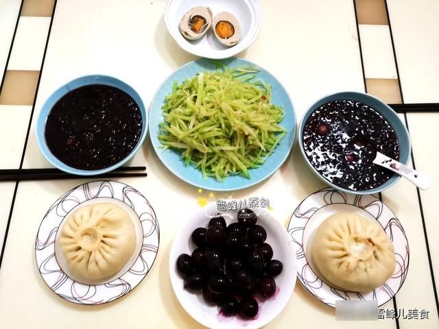 娘俩早餐火了朋友圈，简单易做营养好，朋友：难怪孩子长得高又壮