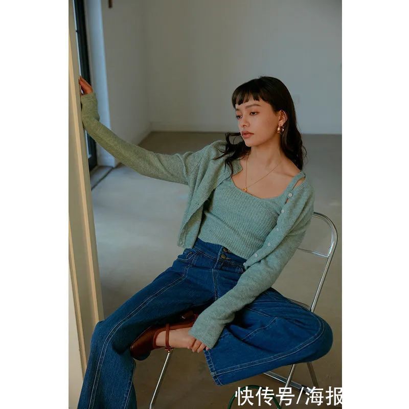 不同身材的女孩，如何买到一件「更显瘦」的针织开衫？