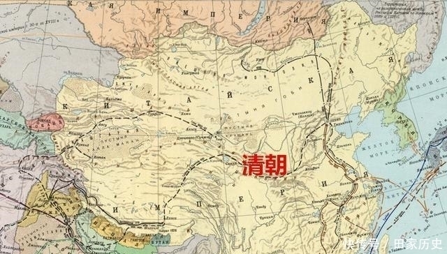 俄罗斯也会地图开疆来看看1959年苏联画的中国历史地图