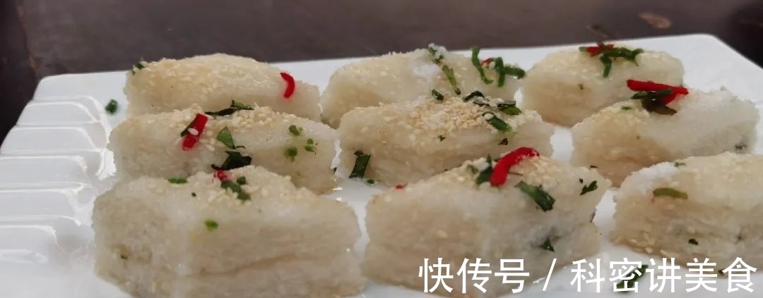 凉糕|美食淄博:香甜软糯,清爽可口,凉糕自己在家做