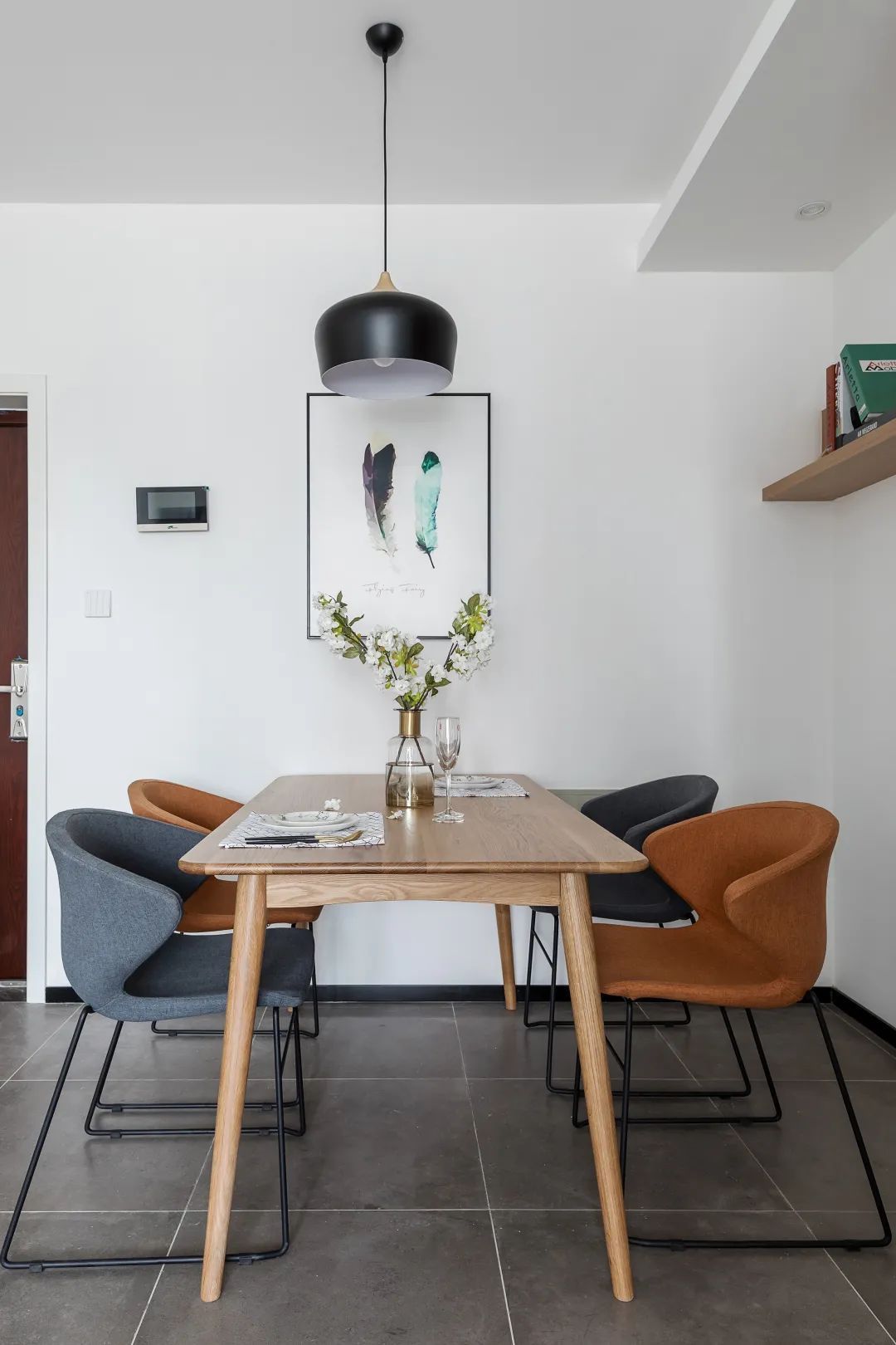 展示架|88㎡现代简约,实用与简朴,最平凡的艺术,来自生活