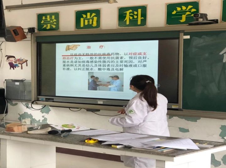 淳安|淳安宋村严抓病毒防控与饮食安全,手把手教孩子做好个人防护