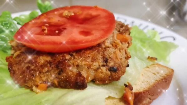 橄榄油|自制爆汁牛肉饼