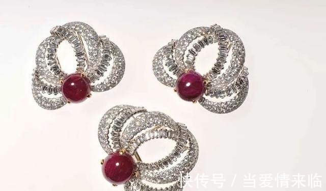 耳环 新年就是要红!王室红宝石珠宝看起来!