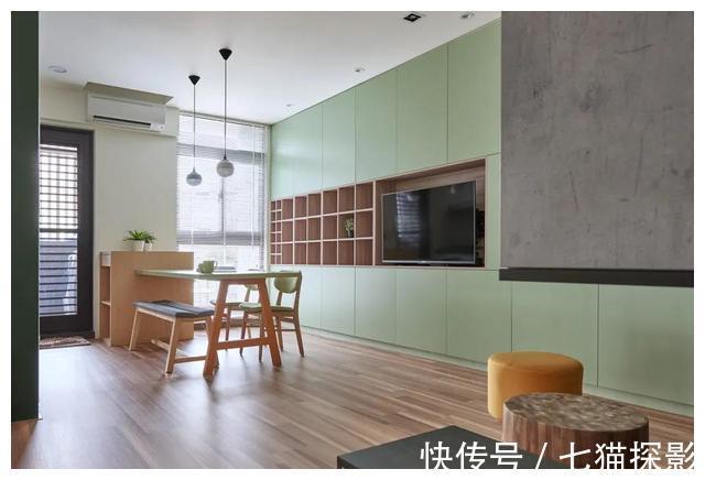 收纳|40㎡小户型逆袭两室两厅,还有衣帽间和办公区,也太能装了吧!