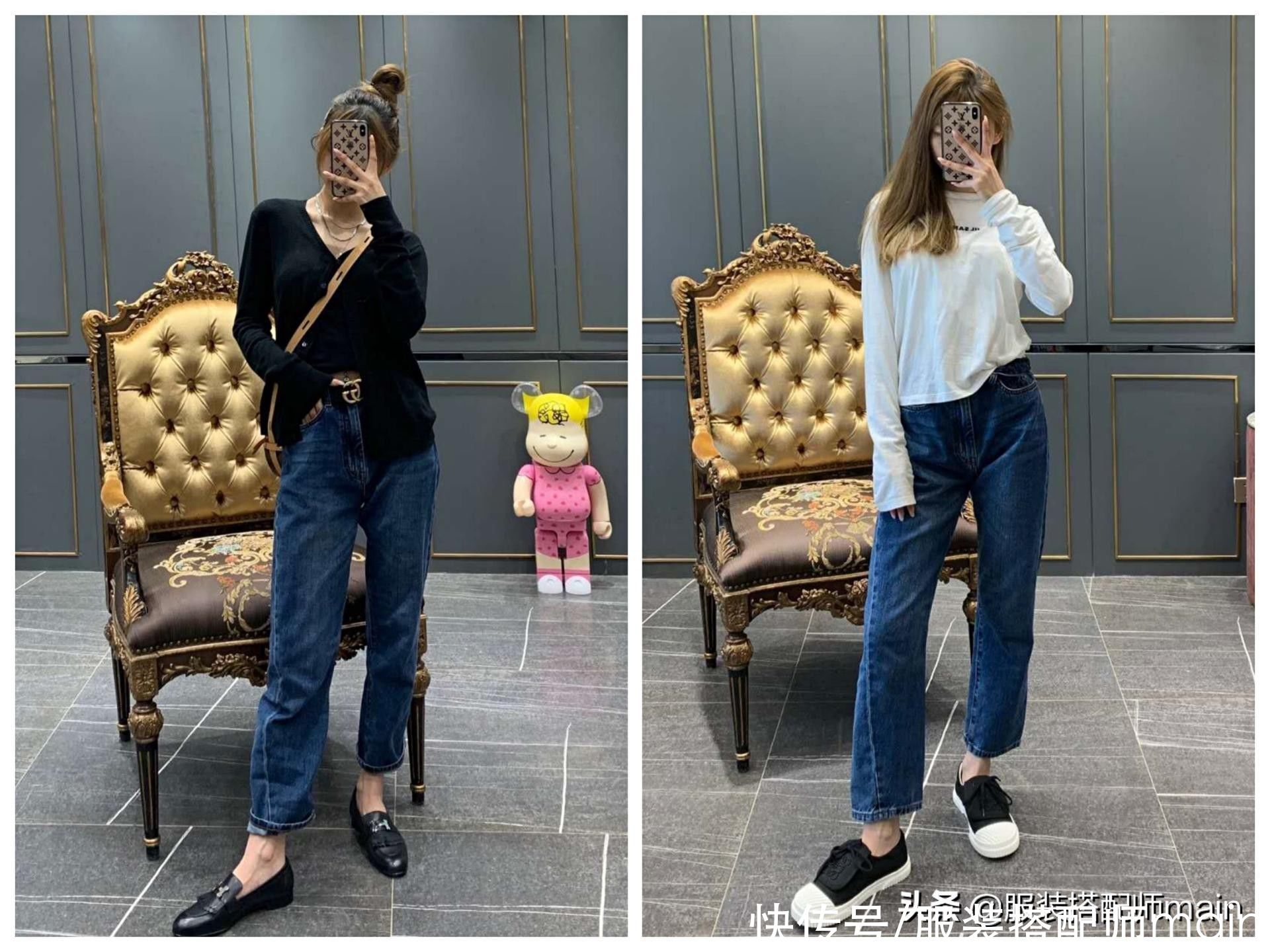 个子矮、小肚腩、腿短、臀宽、微胖，直筒牛仔裤通通帮你解决