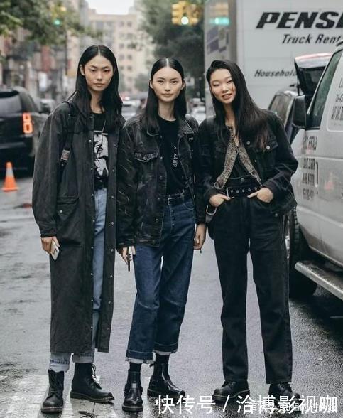 今冬流行这样穿靴子，“不塞裤腿”一样美，小个子也适合