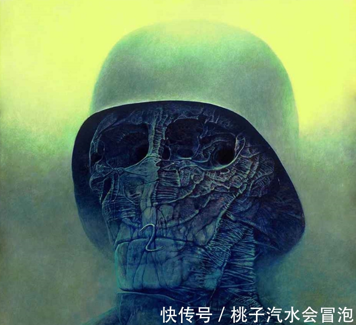 年代&充满死亡气息的画作令胆小者噤若寒蝉——与死神为伴的贝克西斯基