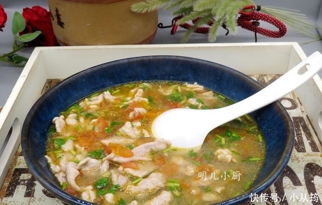 喜欢|三伏天多喝此汤,滴油不放10分钟出锅,汤酸爽肉鲜嫩,天天吃不腻