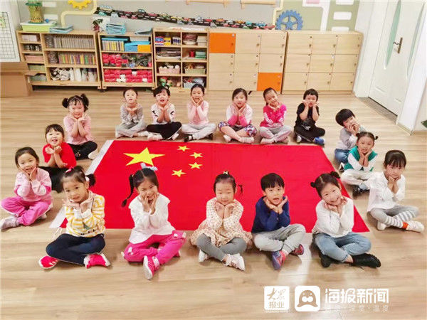 盛世华诞|大手拉小手共筑强国梦 历下一幼开展国庆节系列活动