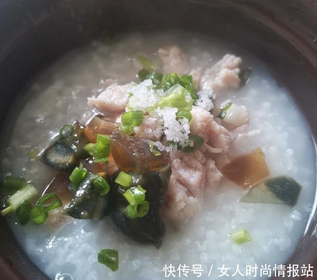 皮蛋瘦肉粥,香滑软糯,鲜美不腥!