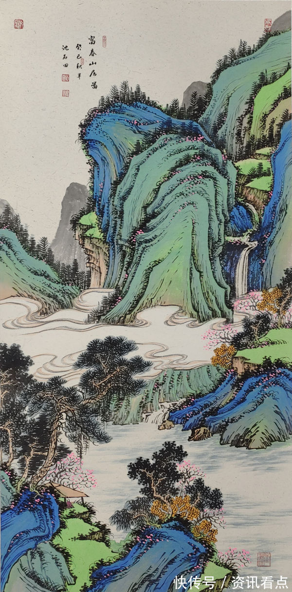 北国风光&沈坤(沈石田)吴门画派掌门人30年臻品巨作《香港艺术馆》预展