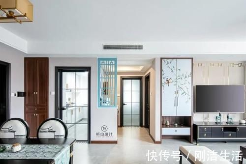 花鸟|为了孝敬父母,他买下140㎡新家,全屋中式风,入户后太美了!