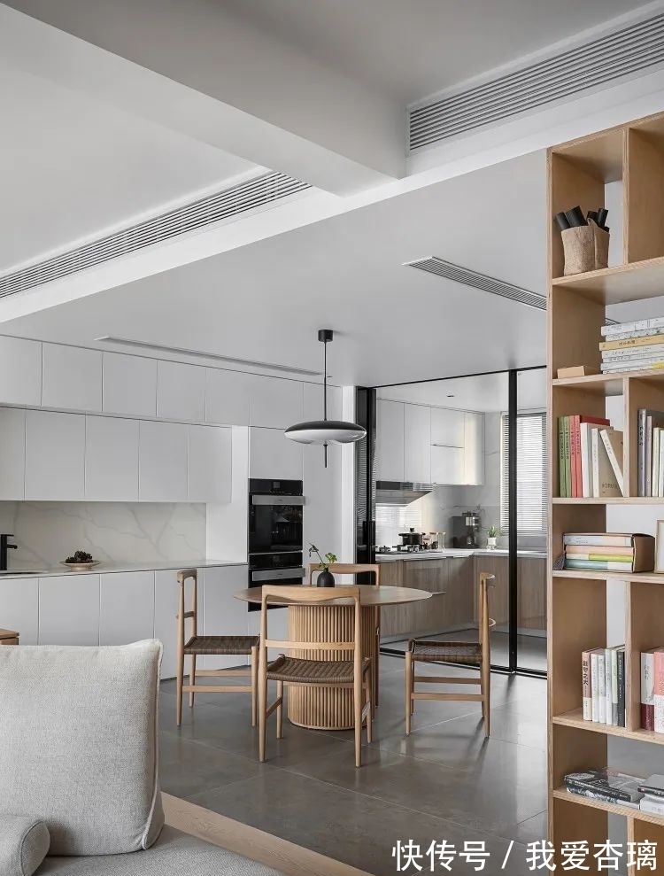 复式|家中的「图书馆」,172㎡复式包容万千