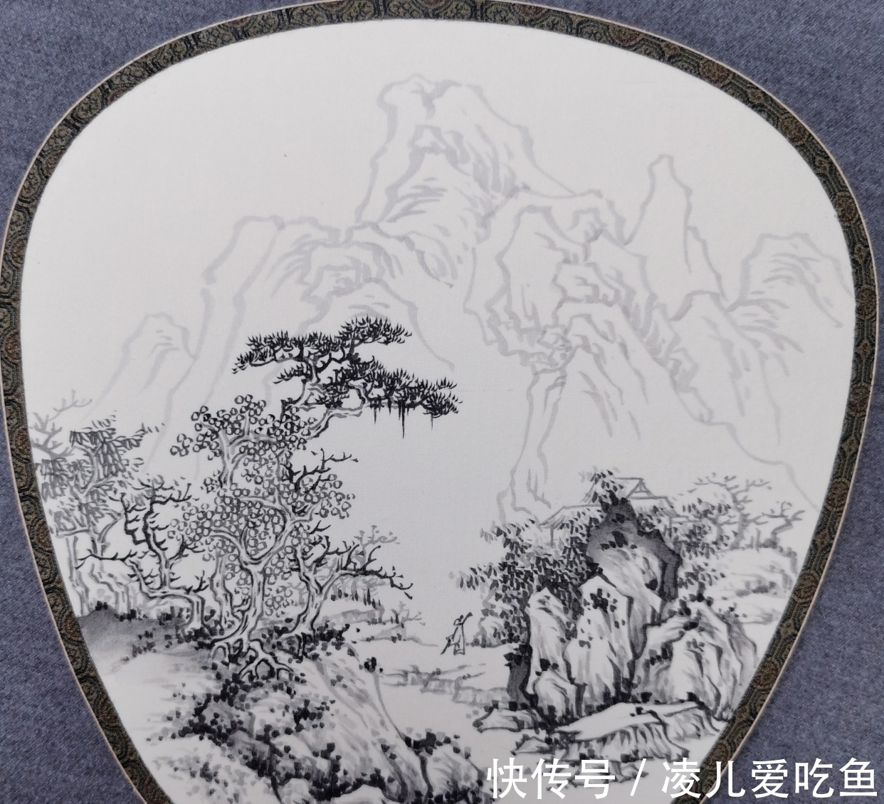 小品！山水小品高清步骤图 技法详解