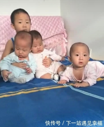 龙凤|一家四个娃,龙凤三胞胎刚出生五天,妈妈突发心脏病去世