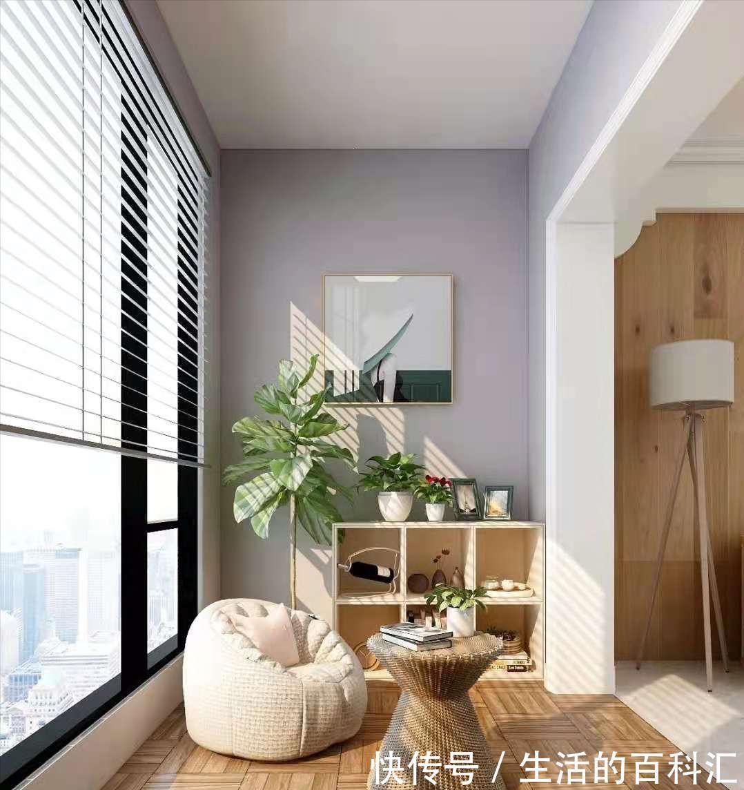 书房|不浪费5m2的阳台空间，建议少花钱，“穷装”更漂亮、更实用