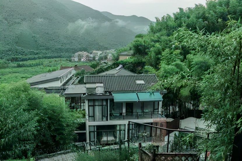 落日余晖|莫干山竹林野趣里4家高颜值网红民宿，露天假山温泉池丨南方民宿