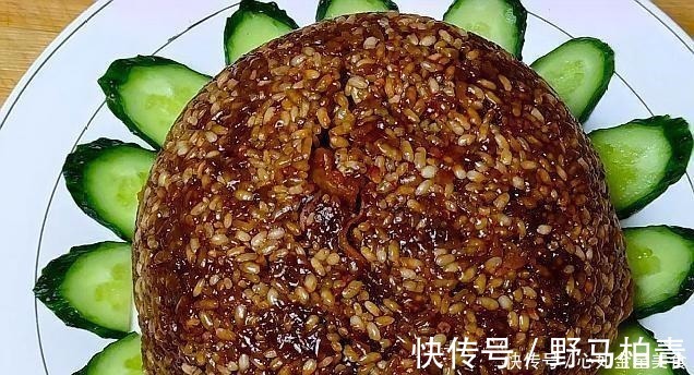 糯米|五花肉里淋2个鸡蛋,教你特色做法,好吃好看寓意好,年夜菜首选