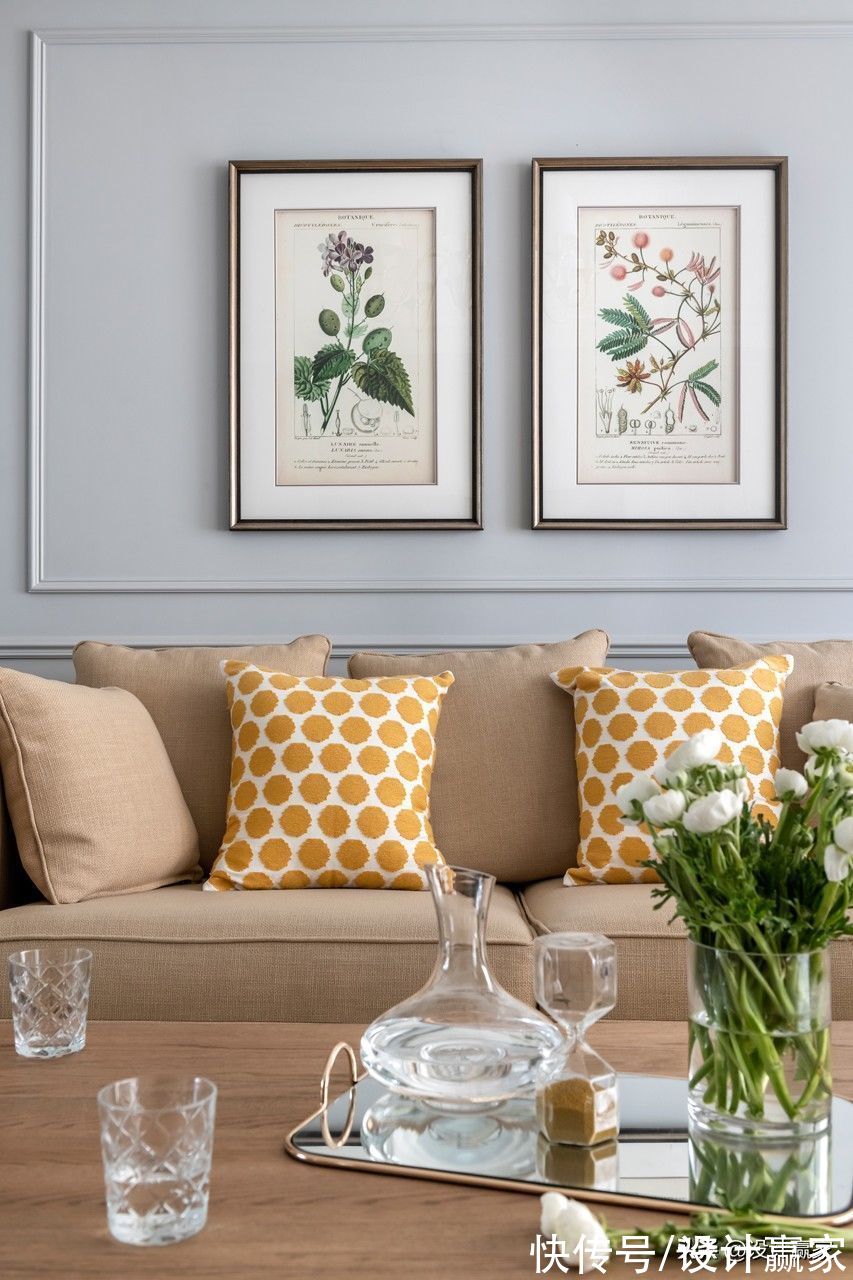 美式|120㎡原木自然风，经典美式贯穿其中，精致优雅大气