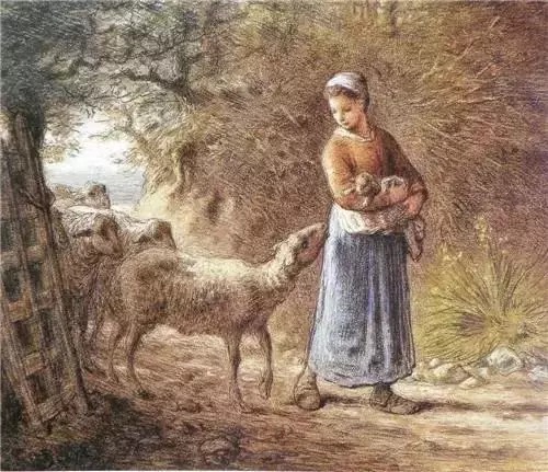 保罗·德拉罗什&法国画家 | 米勒最美素描