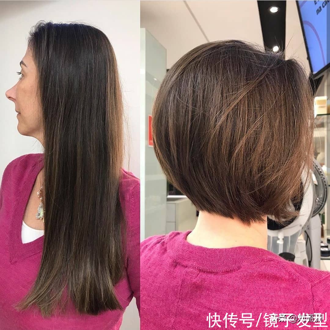 美女|换发型就像换脸，看看这17位美女发型前后对比，让你收获良多