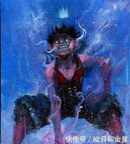 果实能力者|海贼王恶魔画风!路飞,乔巴纷纷魔化,赤犬化身熔岩怪兽