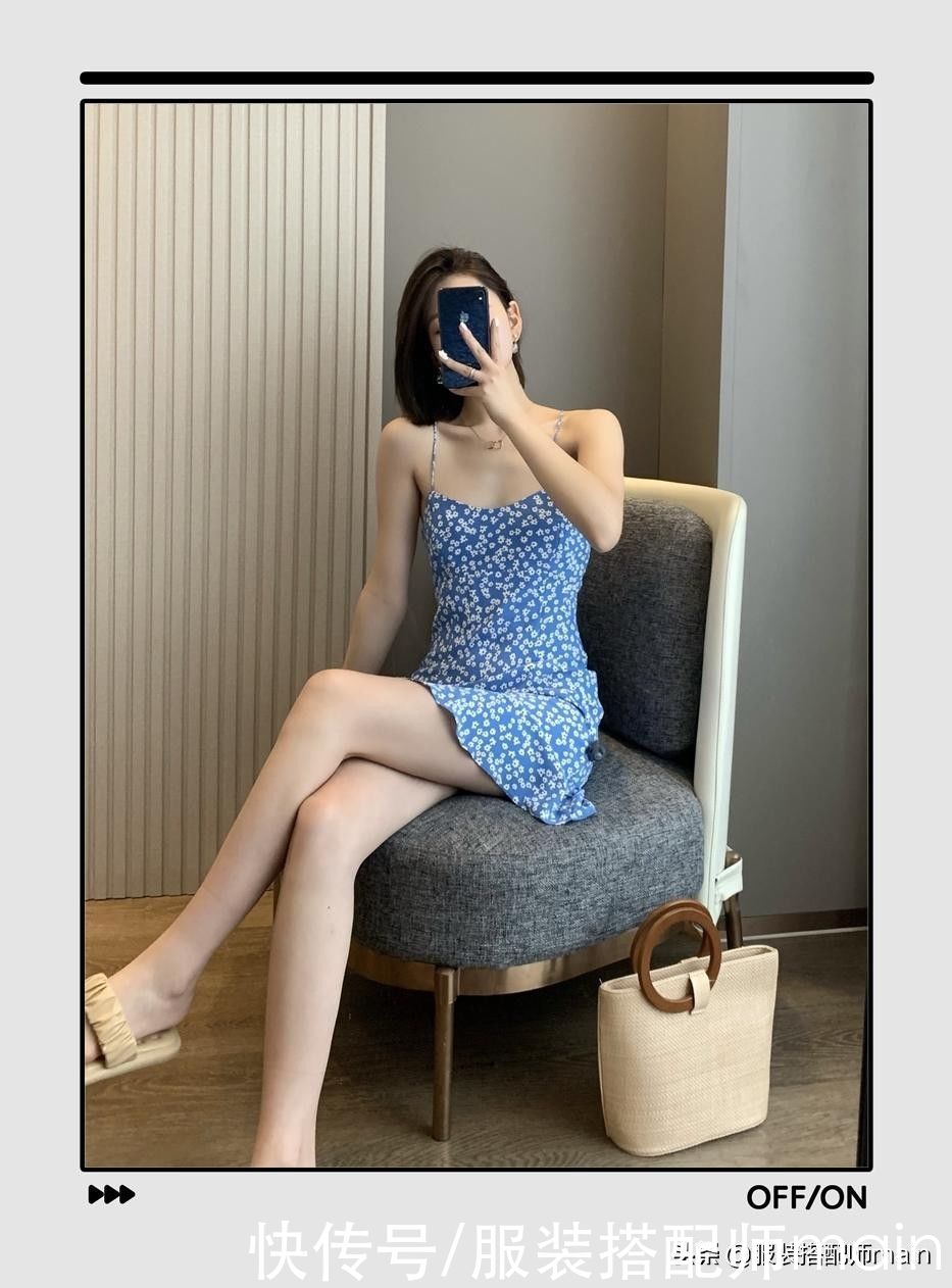 姜贞羽|今夏火爆时尚圈的3款印花裙，不仅显高还专治微胖身材