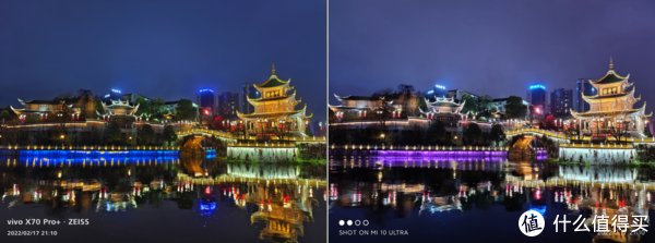 夜景|手机拍照对比 篇二：VIVO X70Pro+开箱，且与老机小米10Ultra对比拍照-下篇（夜晚）