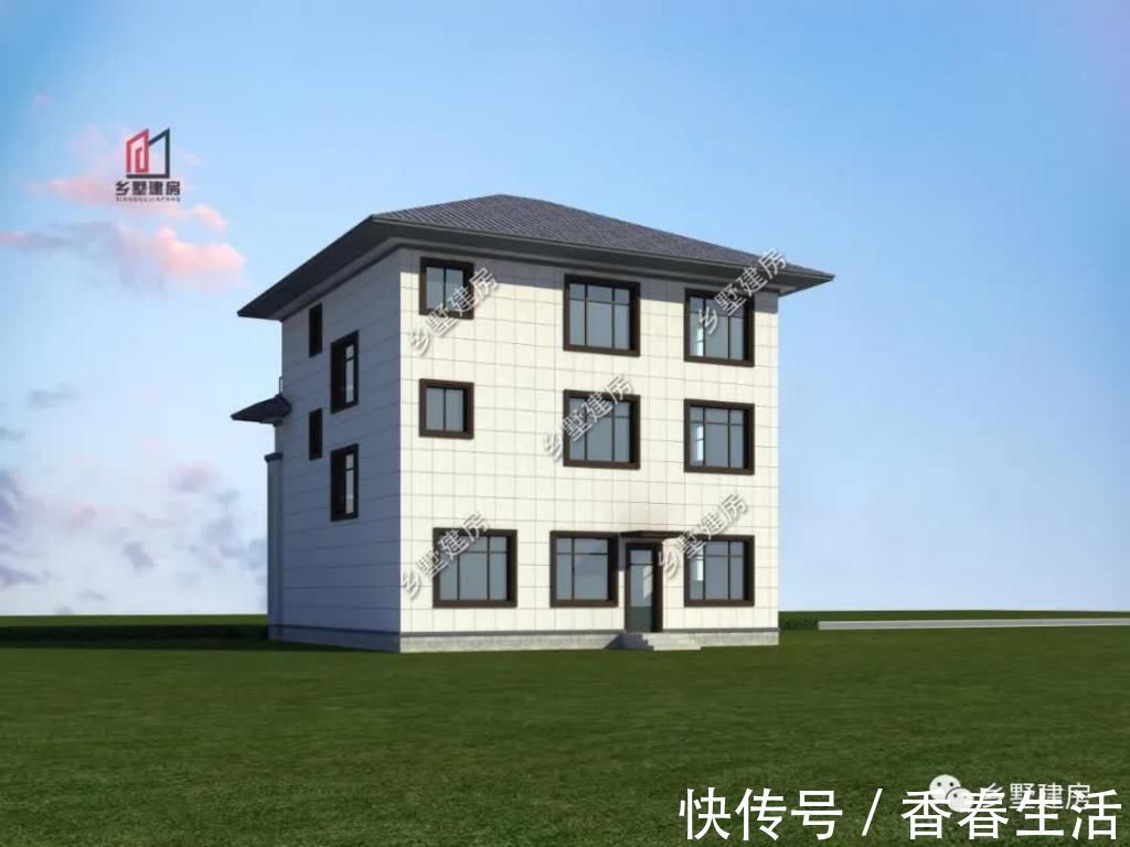 别墅|三层新品中式,结合现代设计,建造一栋,您绝对不后悔