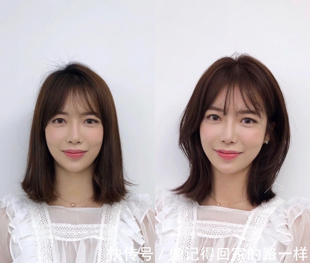 斜刘海|换发型就像换脸,中年大姐也能大不同,你看美不美