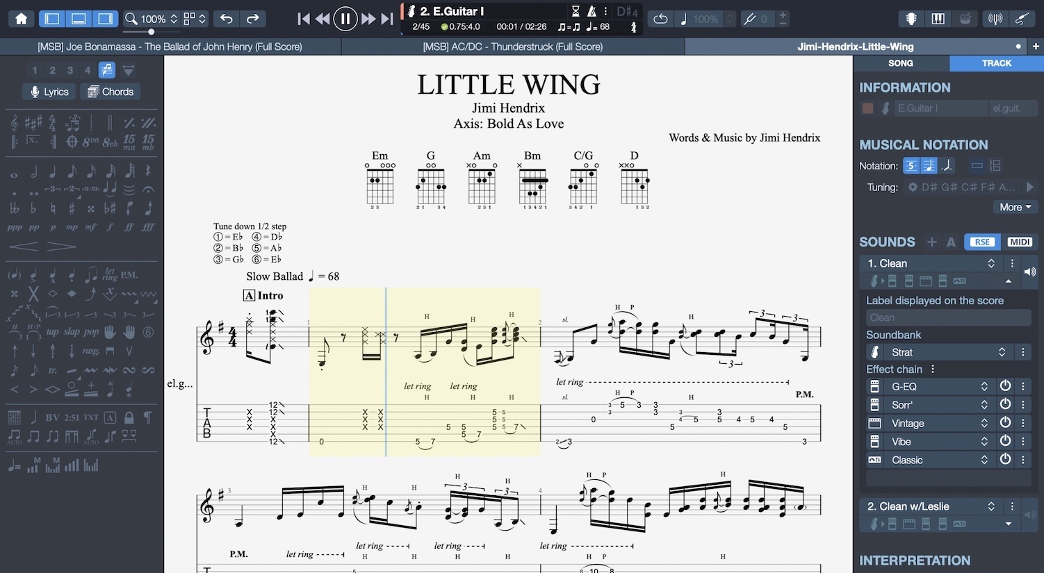 Guitar Pro 7.5.5 中文破解版/备用激活码_注册码-423下载站