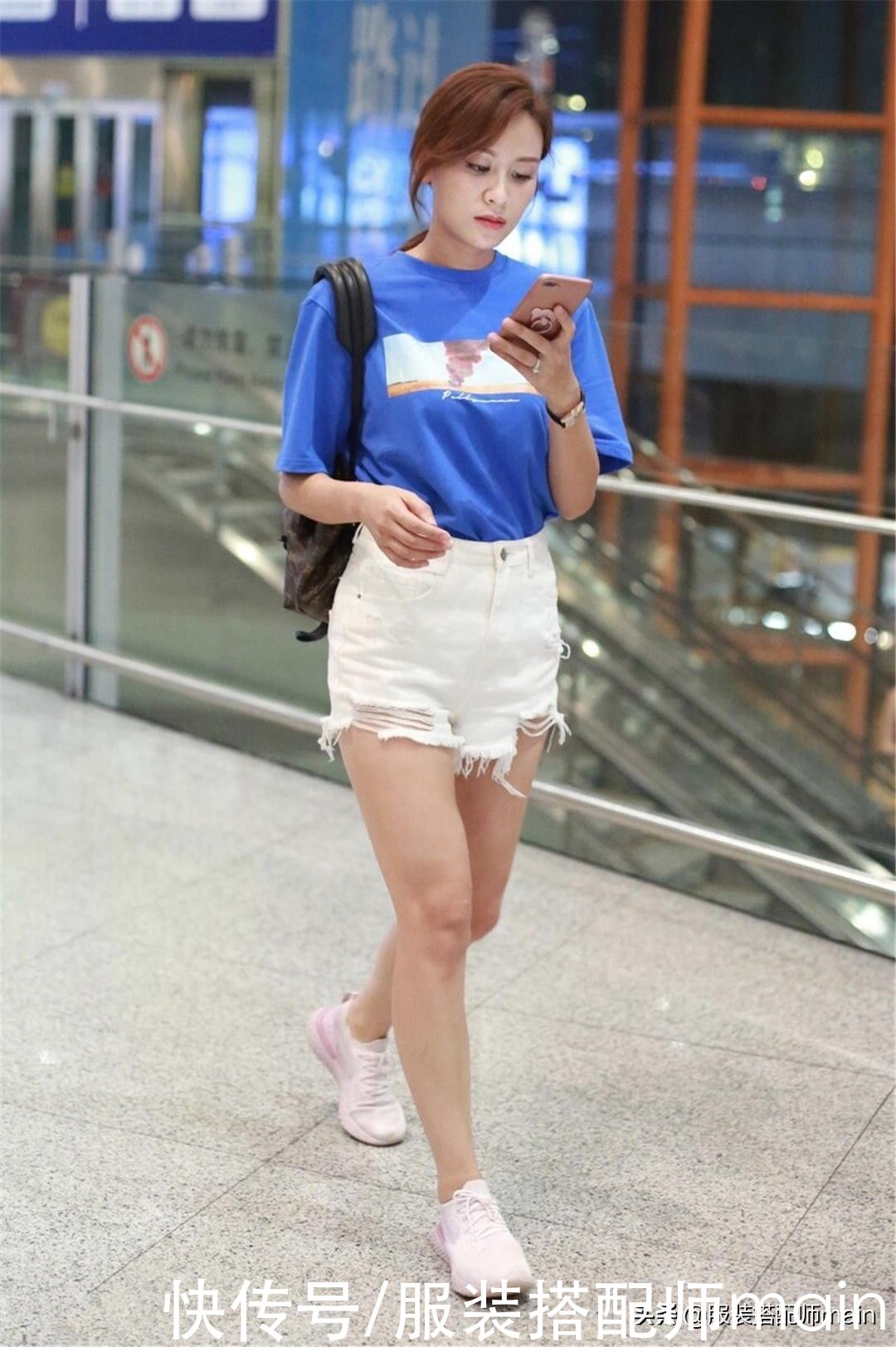 衣领|一学就会的3个搭配思路，还愁“T恤+短裤”穿不出彩吗？