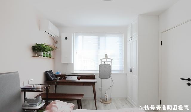 墙面|看腻了北欧风,43㎡一居室靠超美配色做到了优雅高级!